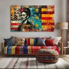 Obraz Frida Kahlo - Kultúrny odkaz | 100% originál domaľovaný akrylom