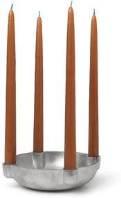 Máčané sviečky Dipped Candles, set 2 ks – jantárové