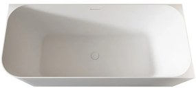 Cerano Brilante, akrylátová voľne stojaca akrylátová vaňa 170x75 cm, pravá, biela, CER-CER-414551