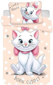 Jerry Fabrics Obliečka do postieľky Marie Cat Dots baby 100x135 / 40x60 cm