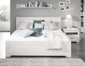 Nočný stolík Atik, biely