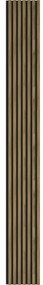 Mexen Lam-F, akustické stenové lamely 275 × 31,5 cm, filc 6 mm, dub klasický, S105-275317-2812-072