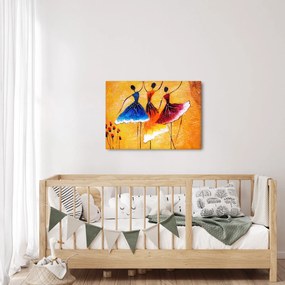 Obraz - Olejomaľba, baletky (70x50 cm)