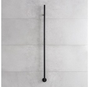 P.M.H. OL1B - Elektrický sušiak na uteráky OLE 24W/230V 170 cm IP44 čierny