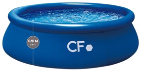 Bazén Planet Pool CF QUICK modrý - 366 x 91 cm