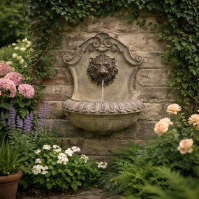 Záhradná fontána BestBerg EF-23 / polyresin / 35 x 19 x 48,5 cm
