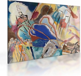 Sklenený obraz -  Vasily Kandinsky, Improvisation No. 30 (Cannons), reprodukcia (70x50 cm)