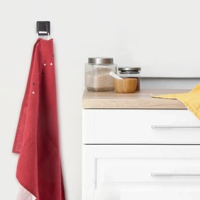 Orion Samolepiaci držiak na špongiu - štvorec čierny 2 ks