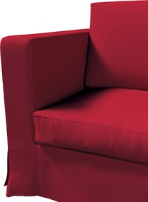 Poťah na sedačku Karlanda  (pre 3 osoby,nerozkladacia,dlhý) farba produktu červená látka zapletaná