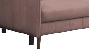 Rozkladacia pohovka Vannes, staroružová látka