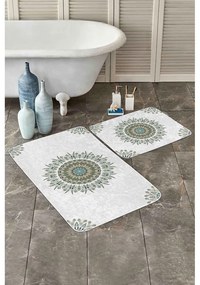 Biele kúpeľňové predložky v súprave 2 ks 60x100 cm – Mila Home