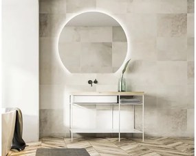 LED Zrkadlo do kúpeľne Ambiente Whitemoon 90x80cm 411-484