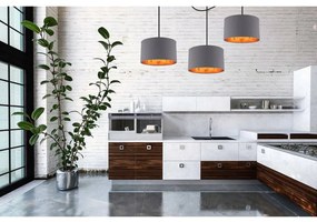 Závesné svietidlo Shade Spider, 3x textilné tienidlo (mix 6 farieb), (výber z 2 farieb konštrukcie), g