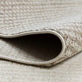 Dywany Łuszczów, Kusový koberec Fusion 0805 cream/beige, 180x270, béžová, kancelária