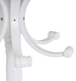 Biely vešiak z topoľového dreva Thonet – Casa Selección