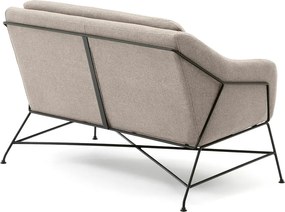 Béžová pohovka 128 cm Brida – Kave Home