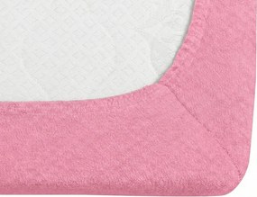 Froté plachta EXCLUSIVE ružová 180x200 cm