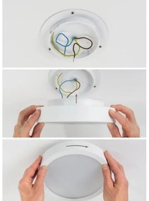 Paulmann 78923 - LED/13W IP44 Stmievateľné kúpeľňové stropné svietidlo AVIAR 230V