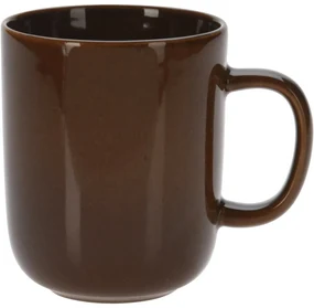 EH Kameninový hrnček DARK 350 ml, hnedá