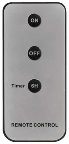 SADA 3x LED Vianočná dekorácia  3xLED/3x3AAA + diaľkový ovládadač