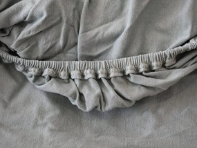 Bierbaum jersey plachta sivohnedá - 140-160 x 200 cm