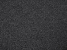 Čierna pohovka na každodenné spanie/rozkladacia 220 cm Cocoone – Bobochic Paris