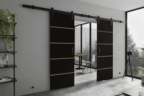 Posuvné dvere LORNI PLUS DUO | 172 cm Farba: Čierna