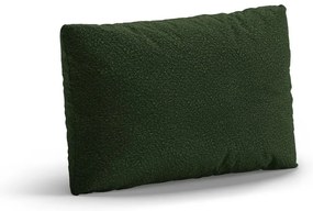 Zelený vankúš na gauč z textílie buklé Poppy – Micadoni