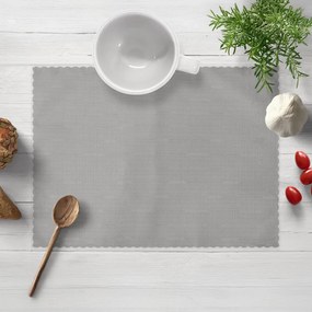 Biante Teflónové prestieranie na stôl TF-019 Sivé 30x40 cm