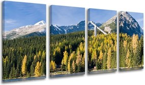 Obraz na stenu 4 dielny SLOVENSKO SK004E41