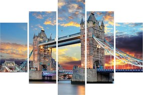 Obraz - Tower Bridge, Londýn, Anglicko (150x105 cm)