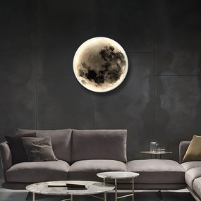 Toolight Moon, LED nástenné svietidlo 50cm, 35W, 4000K, APP1806-CW, OSW-04352