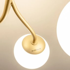 Brilagi - LED Prisadený luster MISTEL 6xG9/3W/230V zlatá/biela