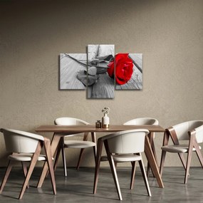 Obraz červených ruží (90x60 cm)