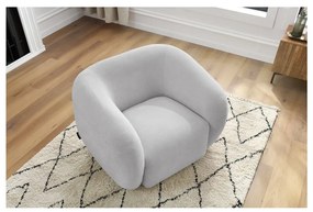 Sivé kreslo Celine – Bobochic Paris