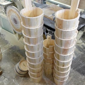 Vedro do sauny 6l, borovica