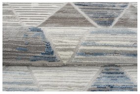 Kusový koberec Nathan sivomodrý 140x200cm