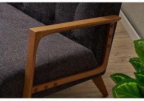 Dvojmiestná pohovka TUMI antracit