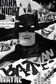 Umelecká tlač Batman - Dark Knight, (26.7 x 40 cm)