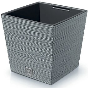 Plastový kvetináč DFS300 29,5 cm - sivý betón