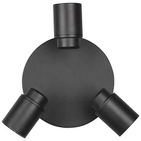 Matne čierne kovové bodové svietidlo Angelo - Trio