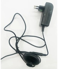 ONLI - LED stojacia lampa RINGS LED/58W/230V 4000K čierna