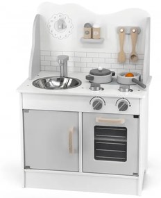 Detská kuchynka Viga 44049 PolarB eco sivá