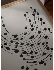 Plagát 30x40 cm Dancing Dots – Leise Dich Abrahamsen – The Poster Club