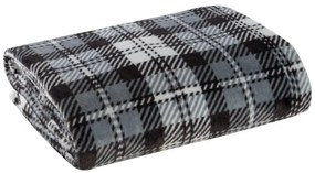 Deka SANTA 03 biela / grafitová