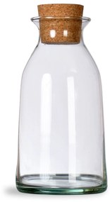 Garden Trading Sklenená fľaša s korkovou zátkou 800 ml