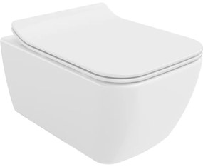 Mexen Stella WC misa Rimless s pomaly padajúcim sedátkom, duroplast, biela - 30680800