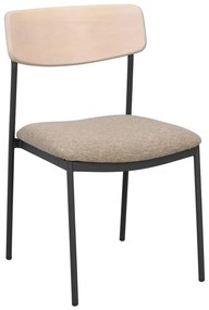 Jedálenská stolička v béžovo-prírodnej farbe v súprave 2 ks Maymont – Rowico