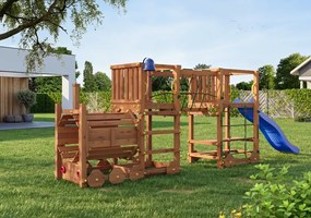 | Detské ihrisko Marimex Play 025 + modrá šmykľavka | 11640668