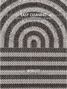 Čierny/krémovobiely vnútorný a vonkajší koberec 160x230 cm Haringey Woodfield – Ted Baker